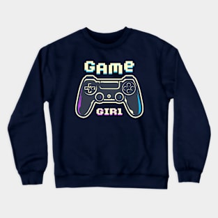 Game Girl Crewneck Sweatshirt